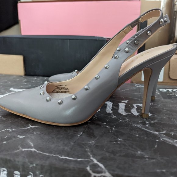 EUC Nine West Studs Heels - Picture 1 of 5